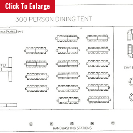 Dining Hall Layout View